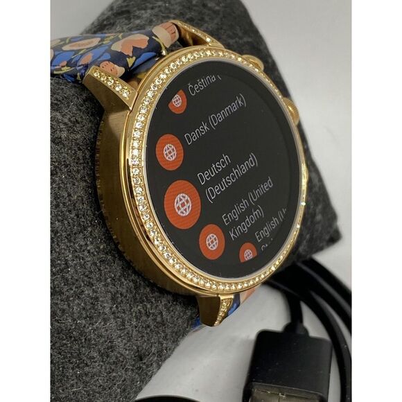 Fossil Gen 4 Authentic Genuine Digital Dial Smart Wrist Watch FTW6011 LT755 - Picture 5 of 12